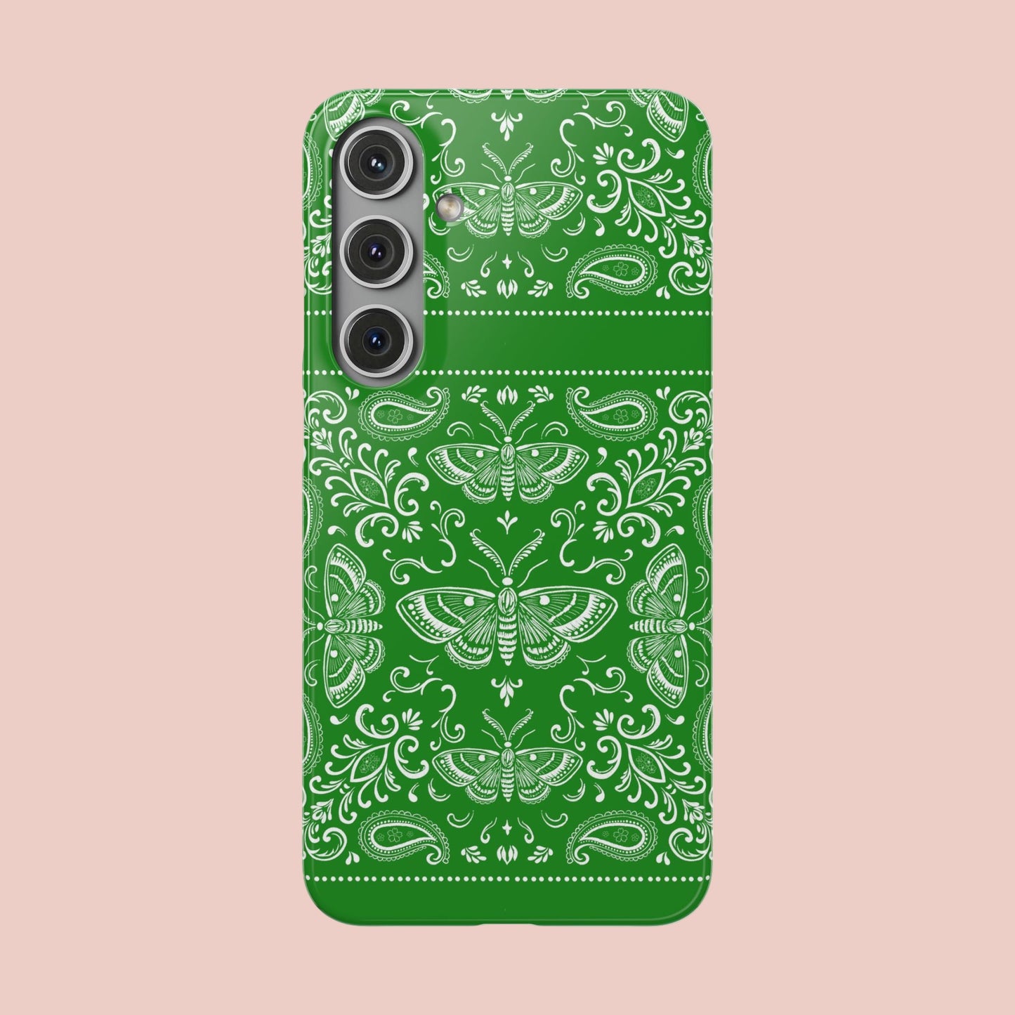 Custom phone case with Sakura Tinea design – fits iPhone & Samsung