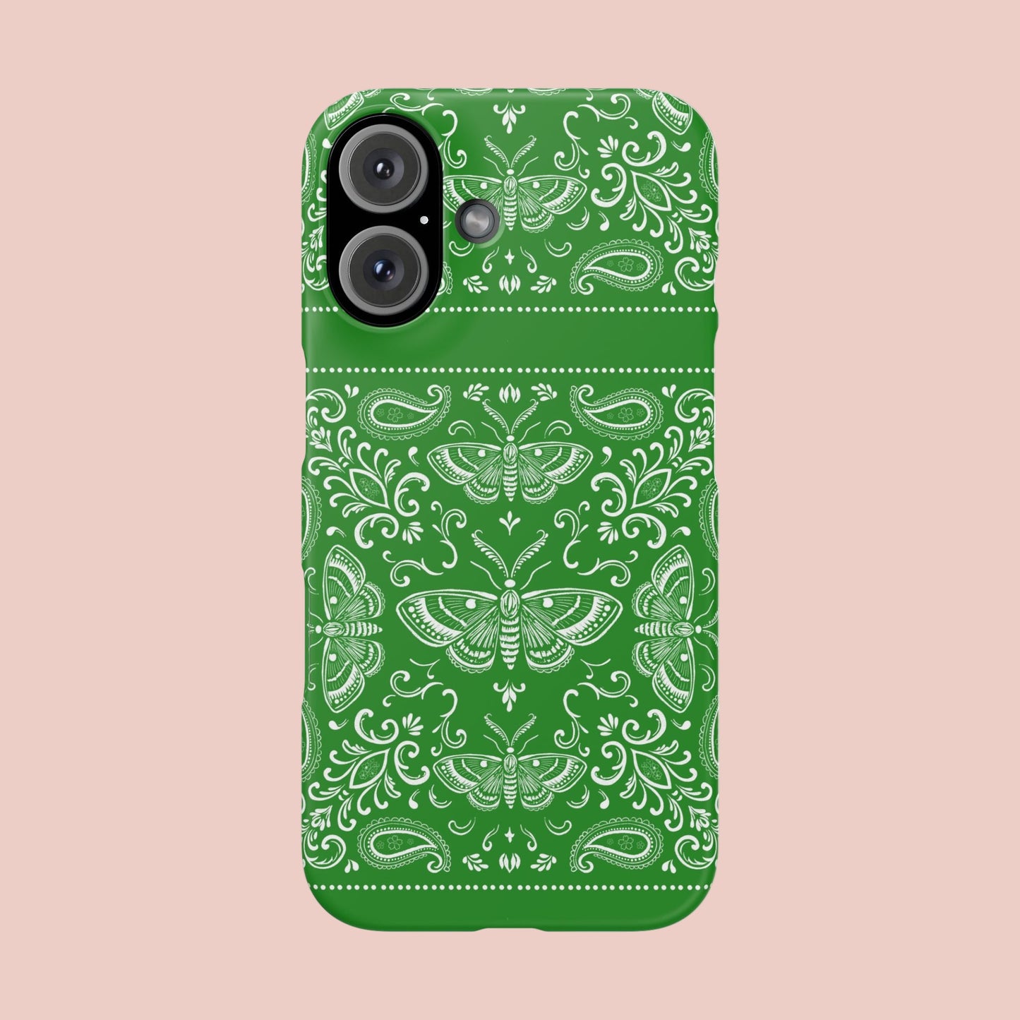 Custom phone case with Sakura Tinea design – fits iPhone & Samsung