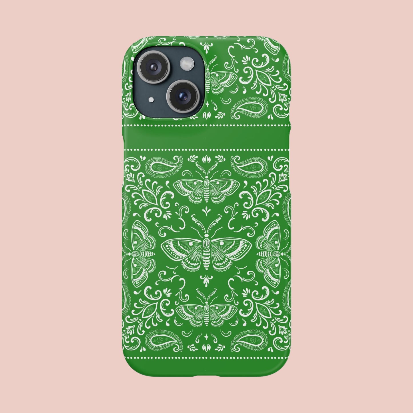Custom phone case with Sakura Tinea design – fits iPhone & Samsung