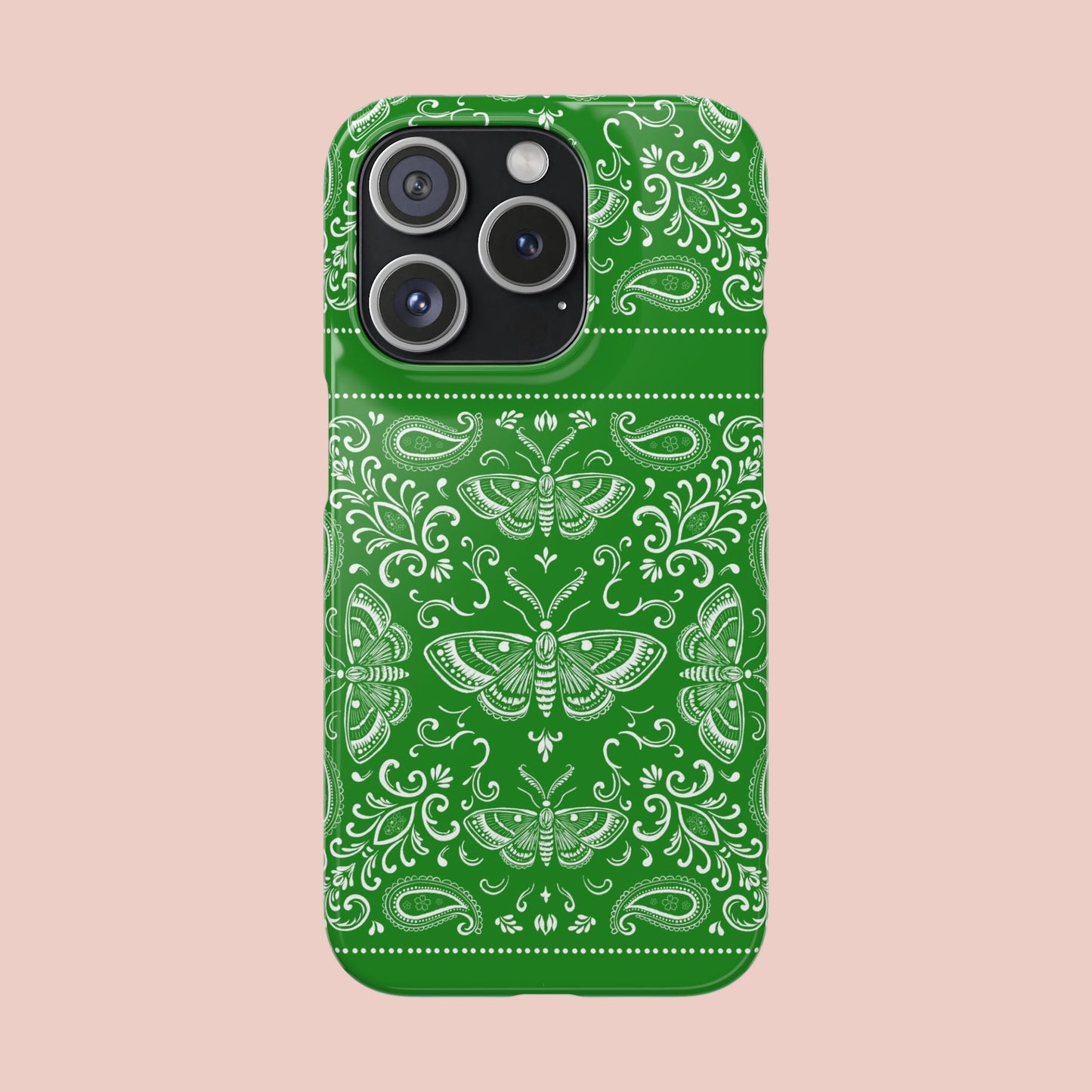 Custom phone case with Sakura Tinea design – fits iPhone & Samsung