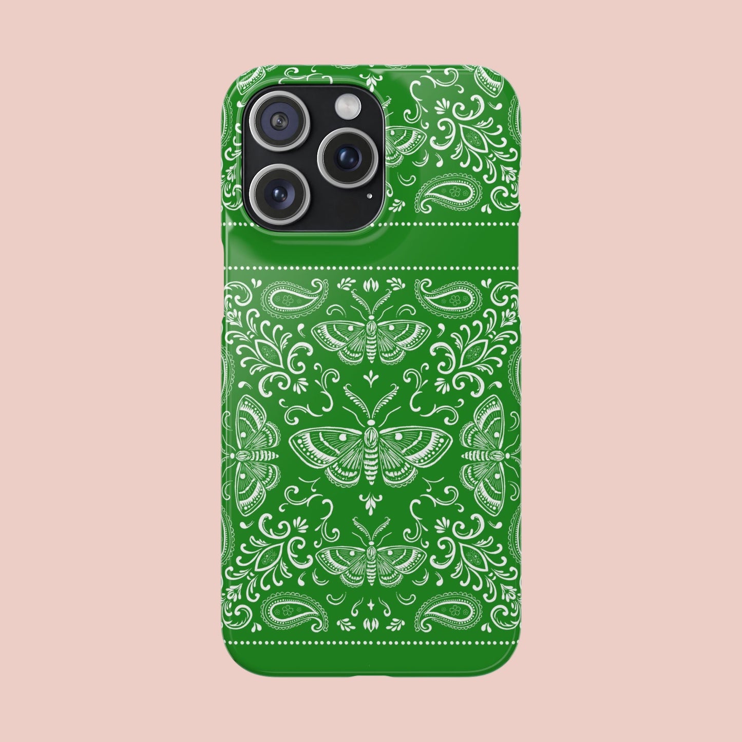 Custom phone case with Sakura Tinea design – fits iPhone & Samsung
