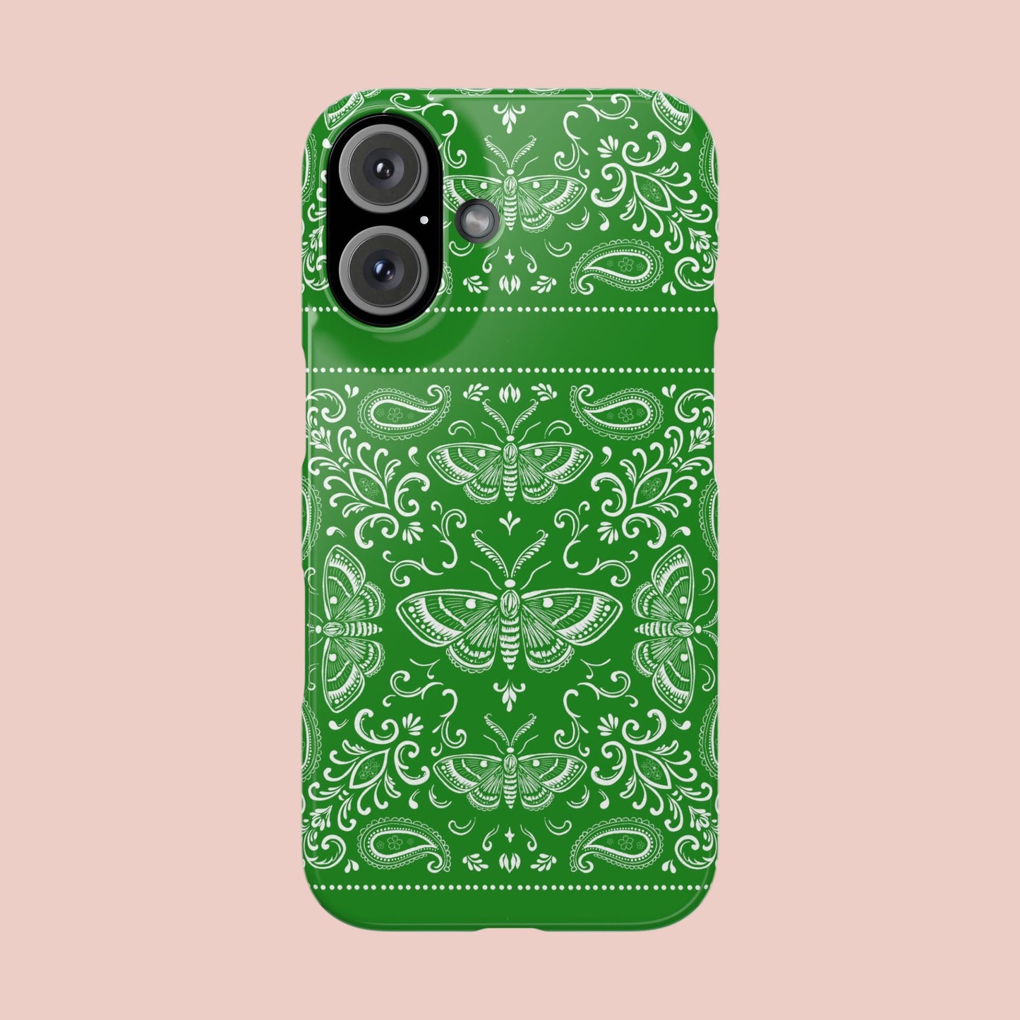 Custom phone case with Sakura Tinea design – fits iPhone & Samsung