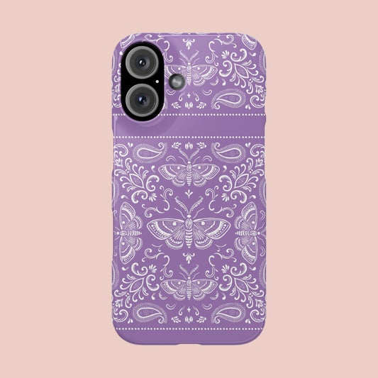 Sakura Tinea Phone Case – Durable Protective Slim Fit in Grape St