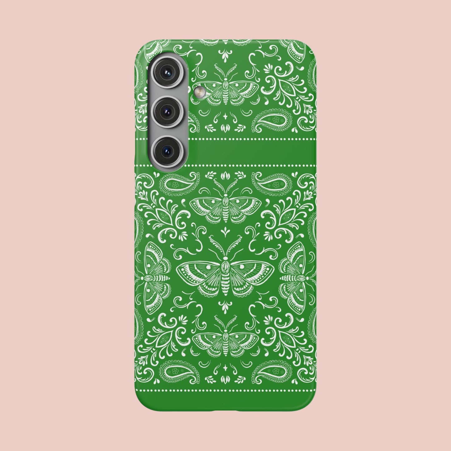Custom phone case with Sakura Tinea design – fits iPhone & Samsung