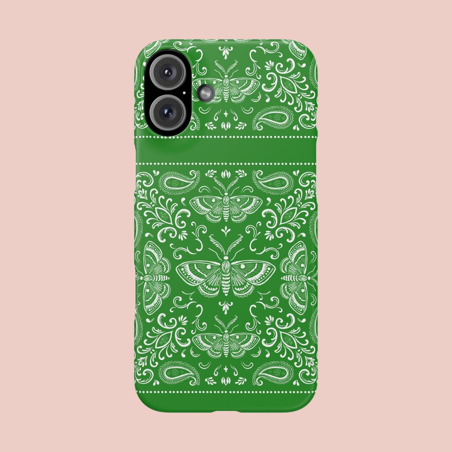 Custom phone case with Sakura Tinea design – fits iPhone & Samsung