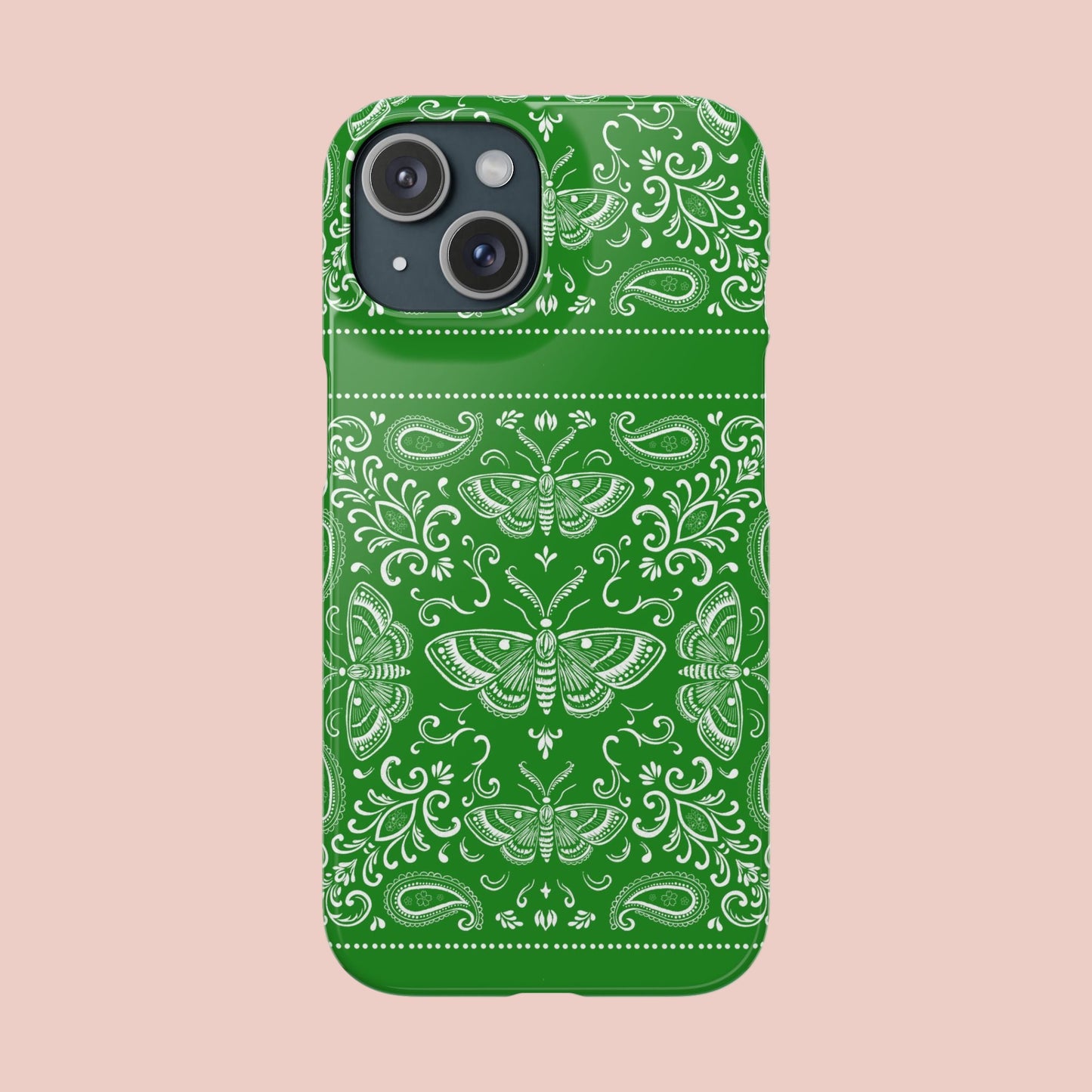 Custom phone case with Sakura Tinea design – fits iPhone & Samsung