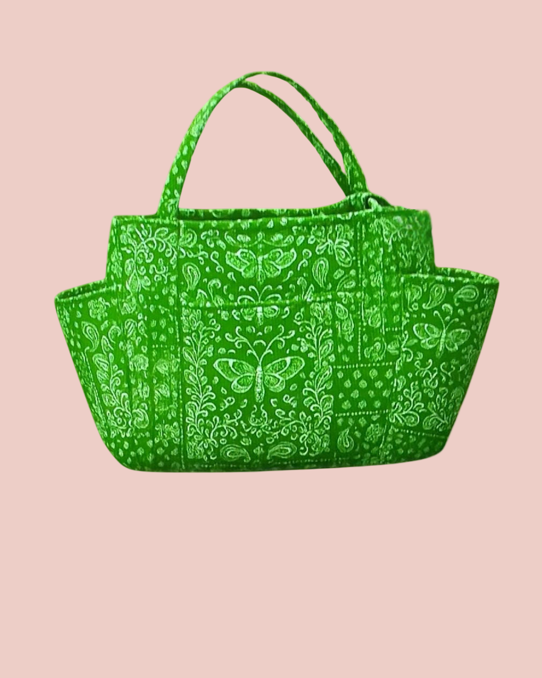 Handmade oversized tote bag in custom fabric - UK made