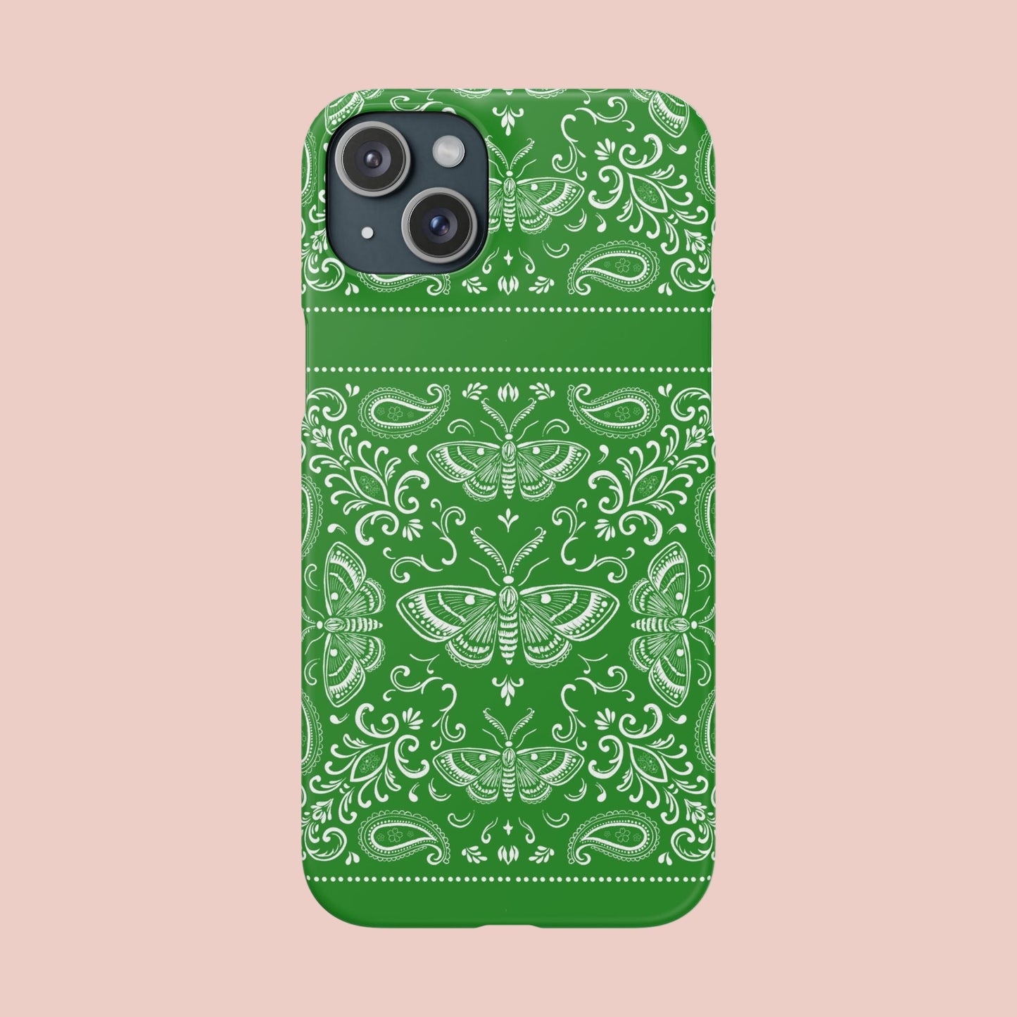 Custom phone case with Sakura Tinea design – fits iPhone & Samsung