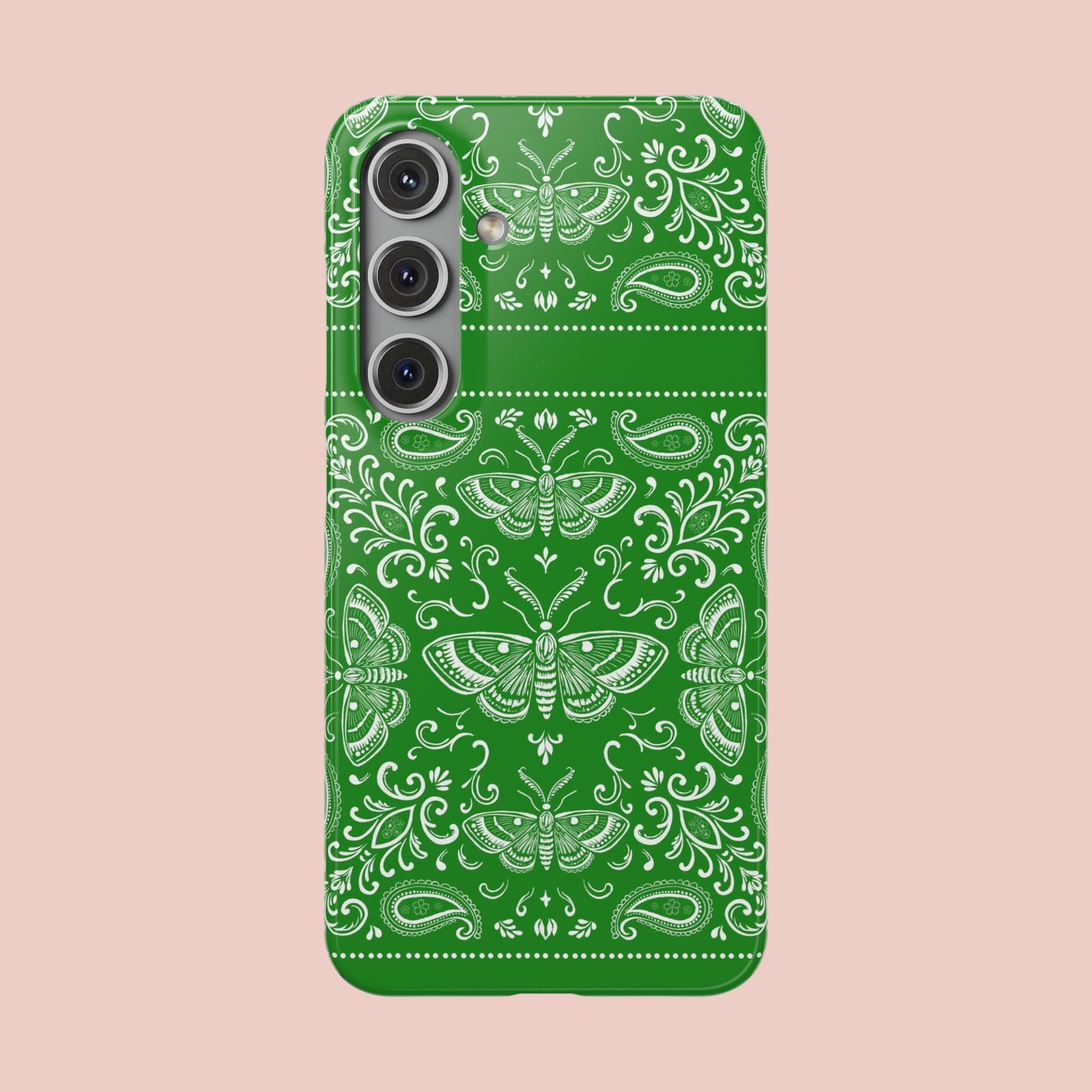 Custom phone case with Sakura Tinea design – fits iPhone & Samsung