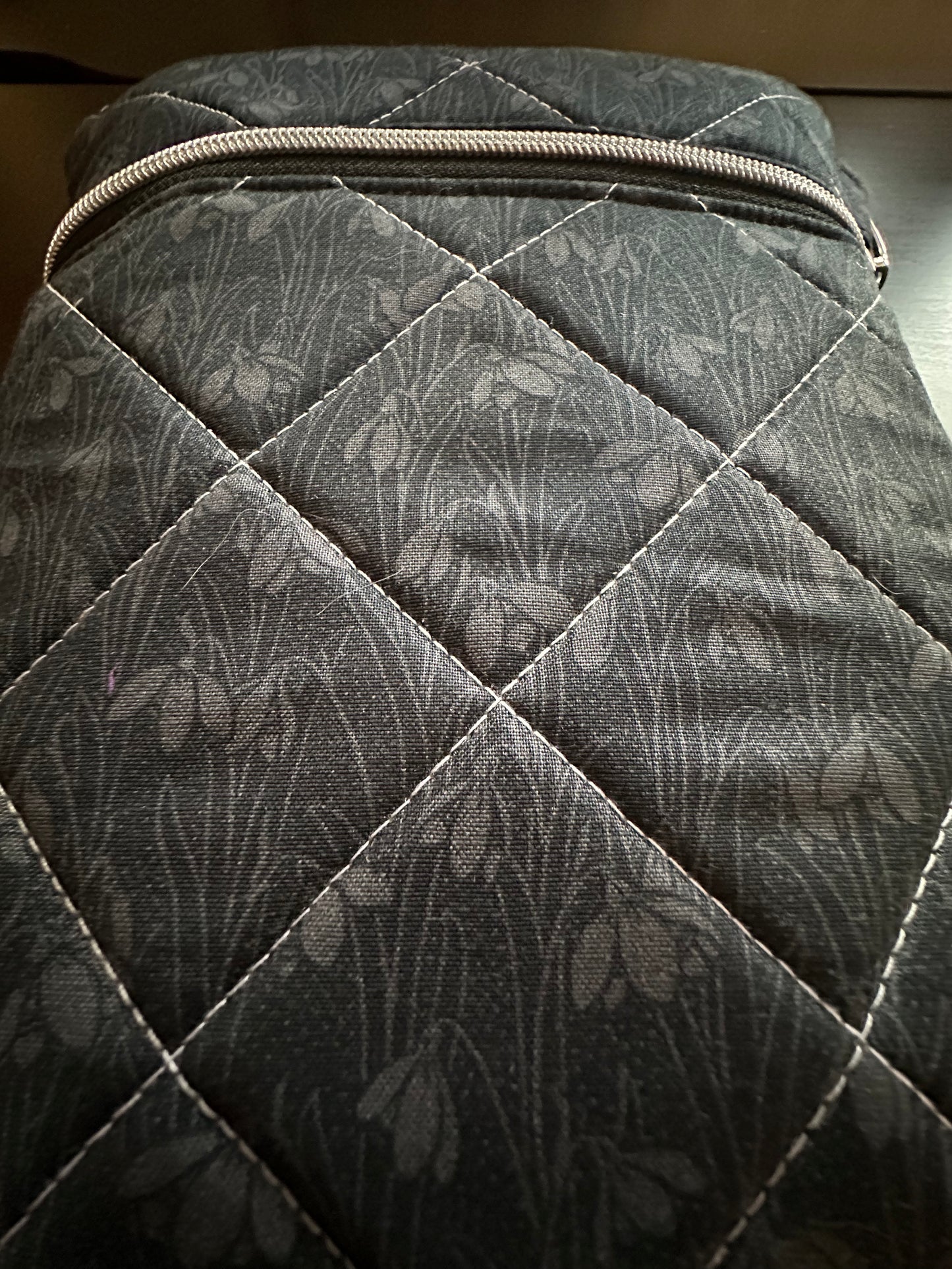 Readz...but Cozy!!- in Liberty Fabric-Slate Black Snowdrop